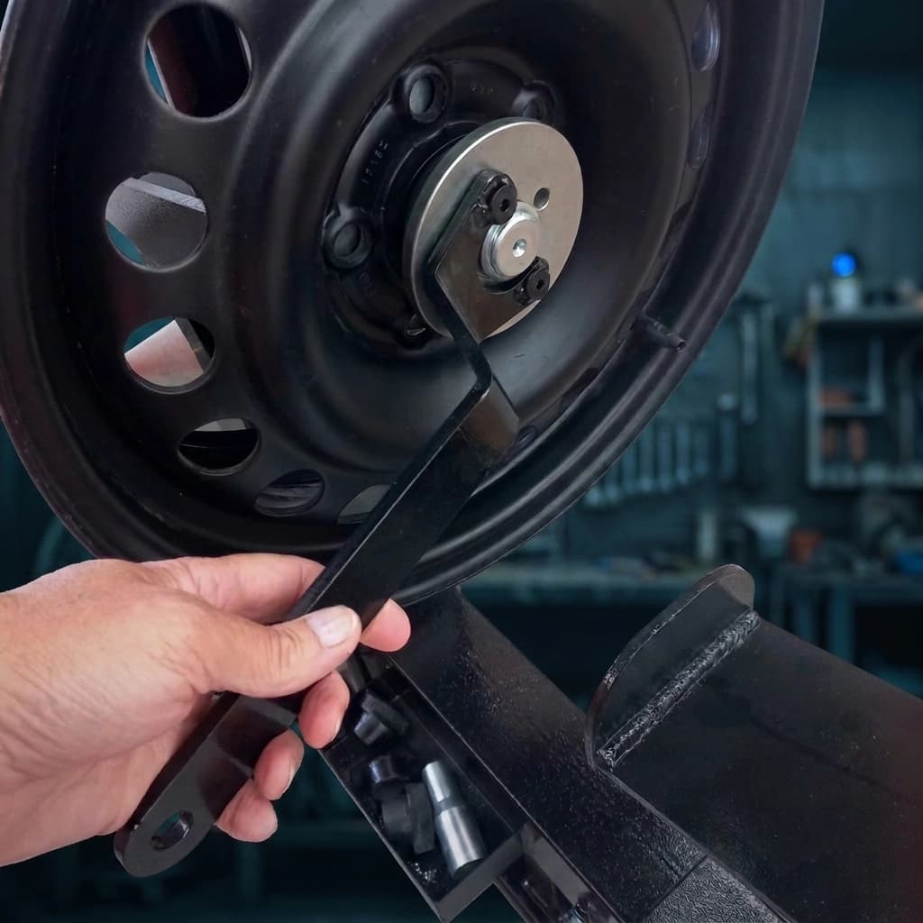 GH720 — wheel clamping with cones